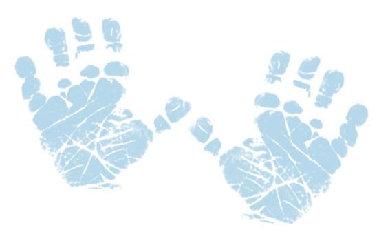 Baby Handprints Clipart Baby Hands Prints