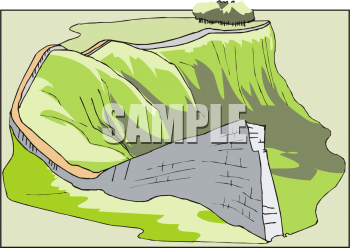Clipart Picture Of The Great Wall Of China
