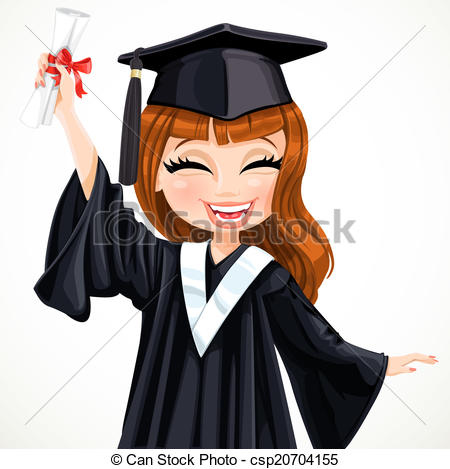 Gallery Girl Graduation Clipart