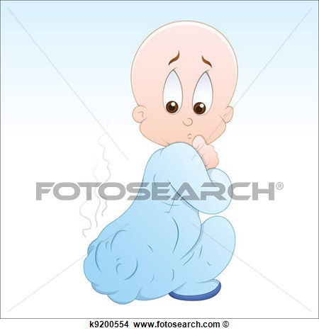 Potty Time Baby Vector Illustration View Large Clip Art Graphic