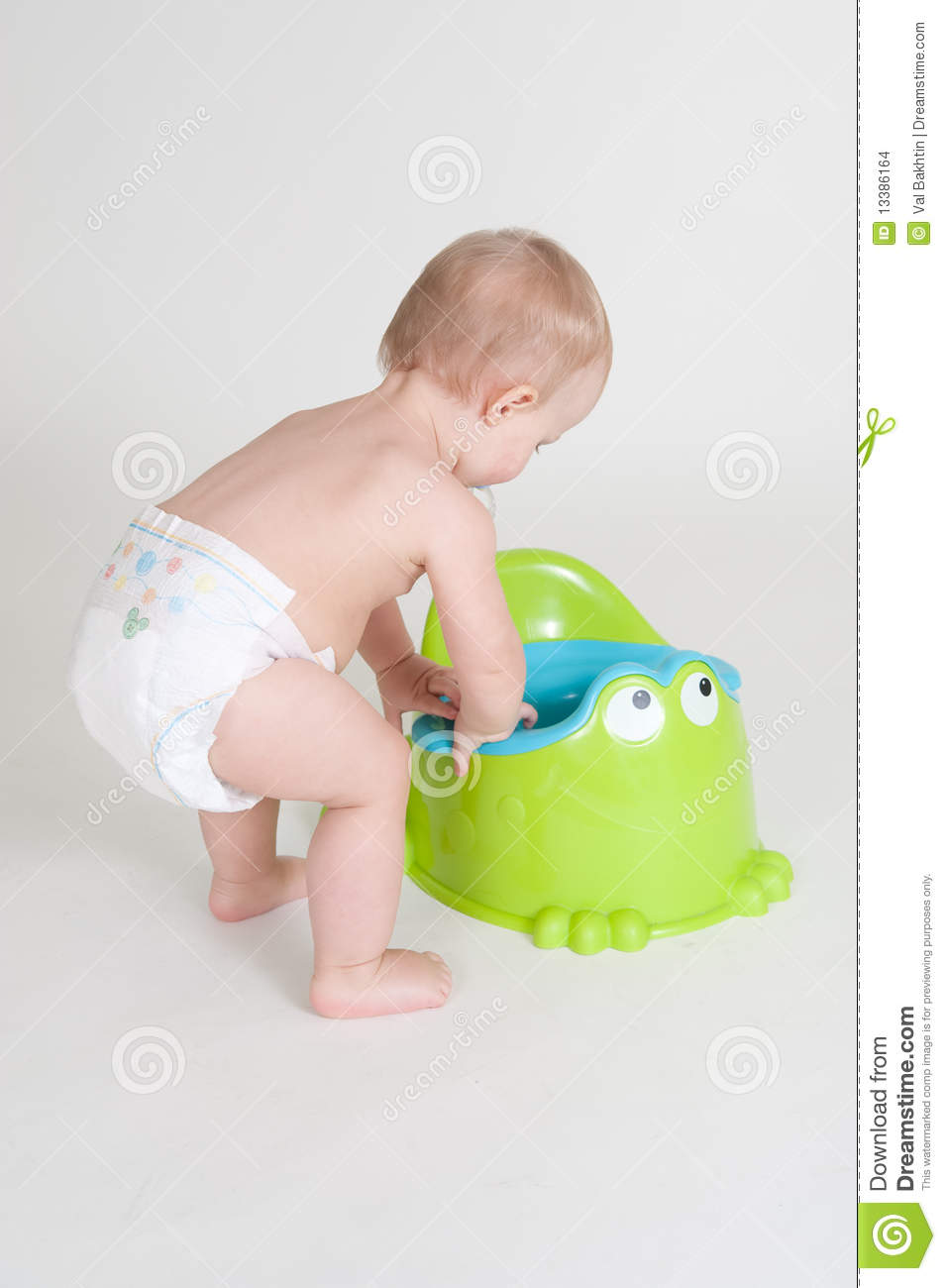 Potty Time Stock Images   Image  13386164