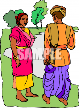Royalty Free Indian Culture Clipart