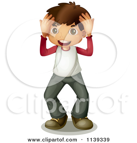Royalty Free  Rf  Surprised Boy Clipart Illustrations Vector