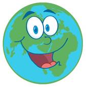 Smiling Earth Clipart   Clipart Panda   Free Clipart Images