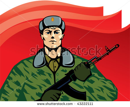 Stock Images Similar To Id 11977600   Silhouette Of Two Soldiers