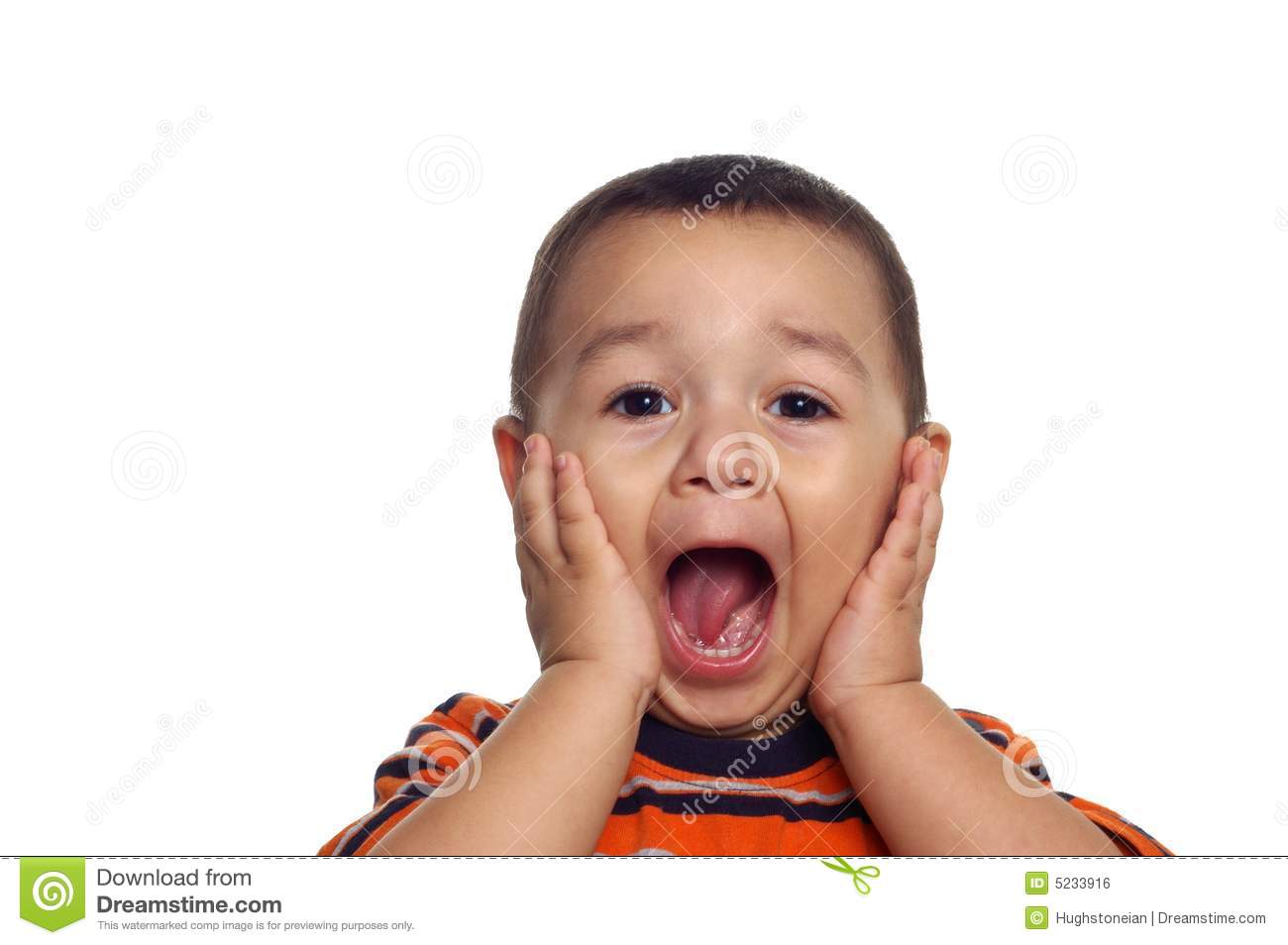 Surprised Child Clipart Boy With Surprised Or Shocked