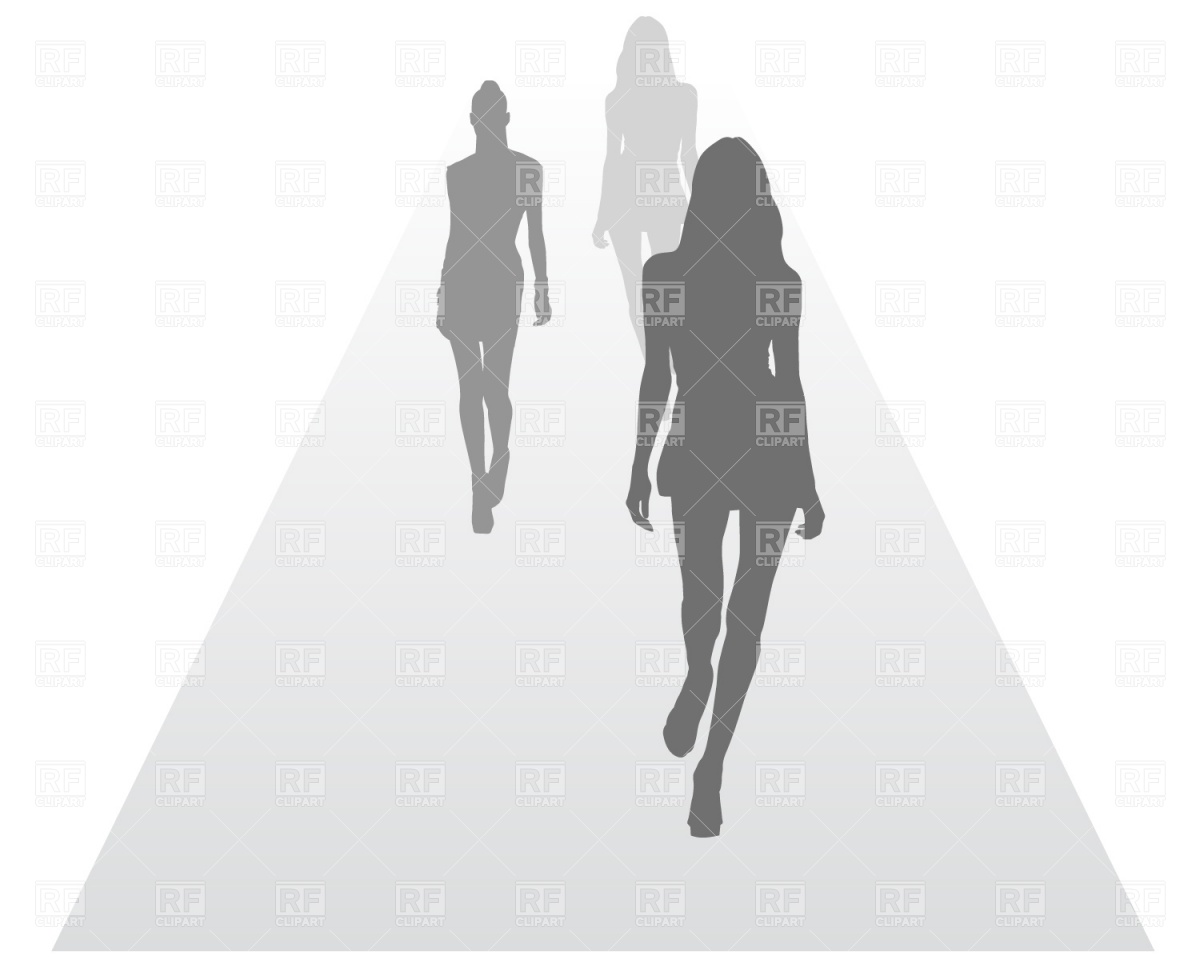     The Catwalk 352 People Download Royalty Free Vector Clip Art  Eps