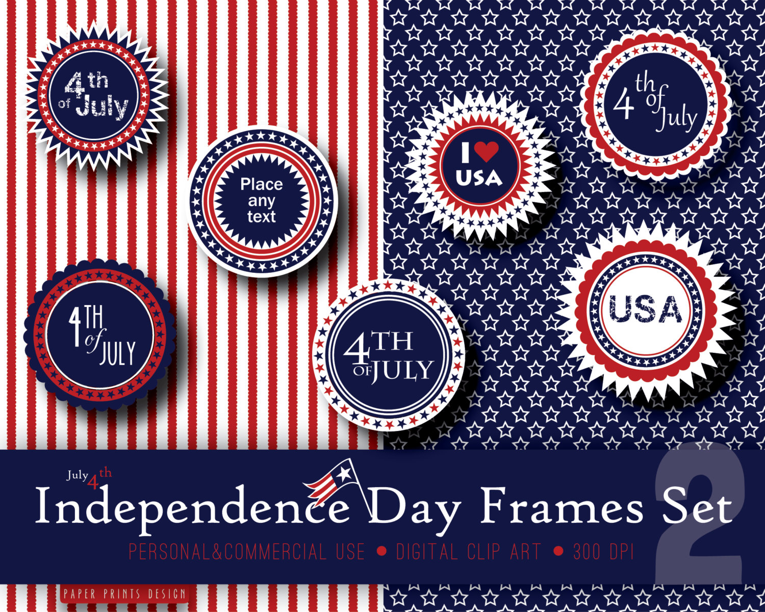 4th Of July Border Clipart 4th Of July Clipart