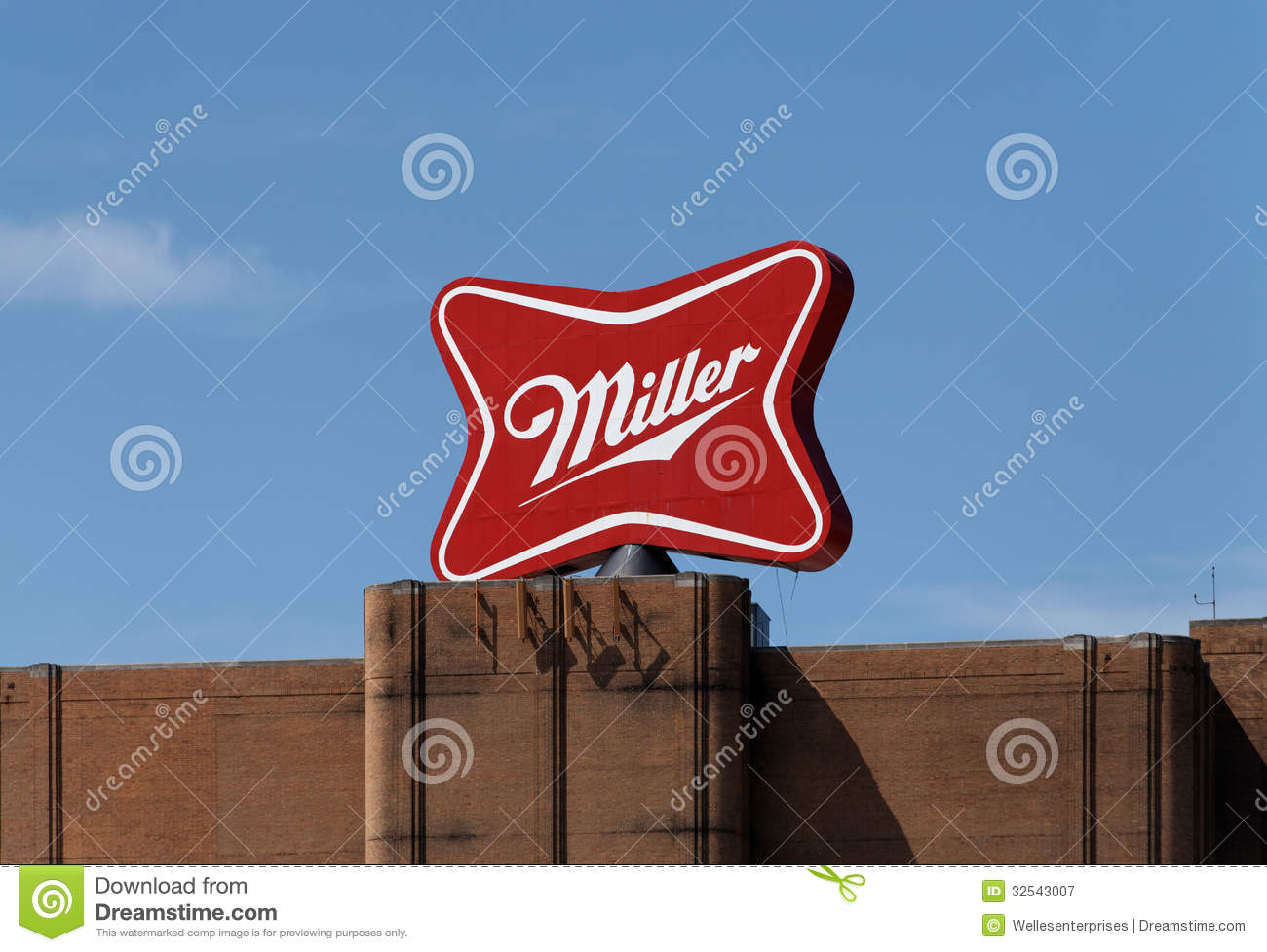 Brewery Complex In Milwaukee Wisconsin  The Miller Brewing Company Is