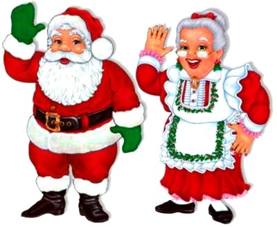 Carly S Pe Games  Santa And Mrs  Claus  Christmas Tag Game