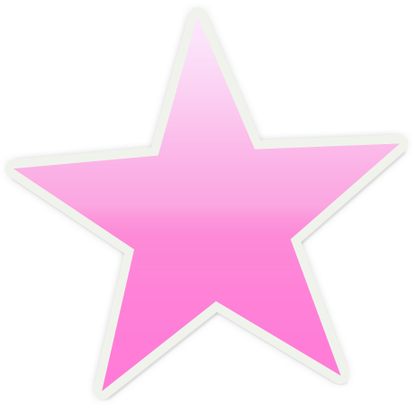 Christmas Cookie Star Clip Art Pink Star Clipart Png