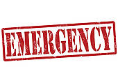 Emergency Stamp   Clipart Graphic