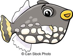 Exotic Fish Cartoon   Cartoon Illustration Of Exotic Fish