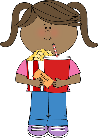 Going To The Movies Clip Art