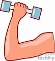 Muscle Girl Clipart 202 Muscles Clip Art Images