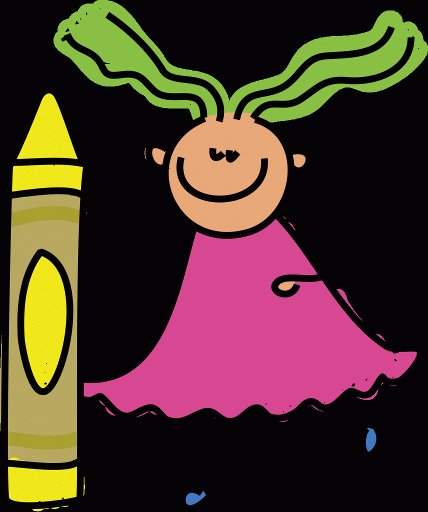 Pink Crayon Clipart Free Clip Art Images