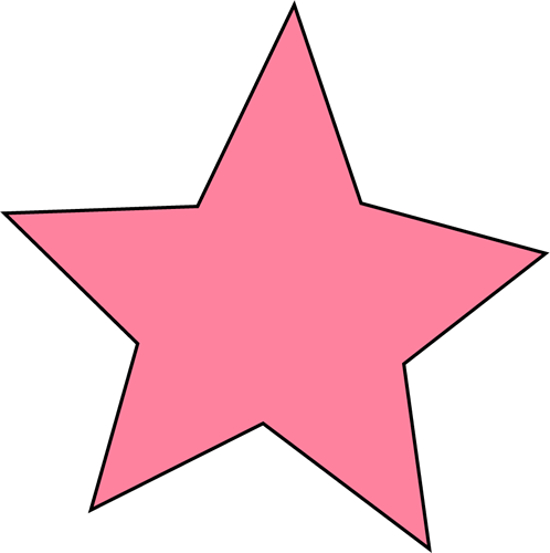 Pink Star Clip Art Image   Pink Star Clip Art Image In Transparent Png