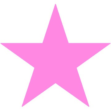 Pink Star Clip Art Pink Star Clipart