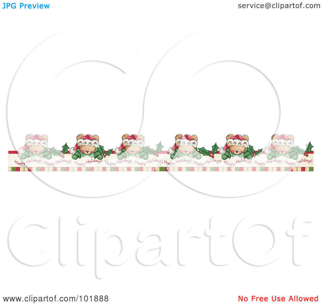 Royalty Free  Rf  Clipart Illustration Of A Border Divider Of