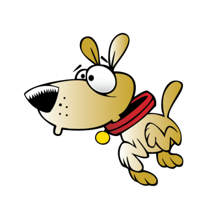 Running Dog Cartoon   Clipart Best