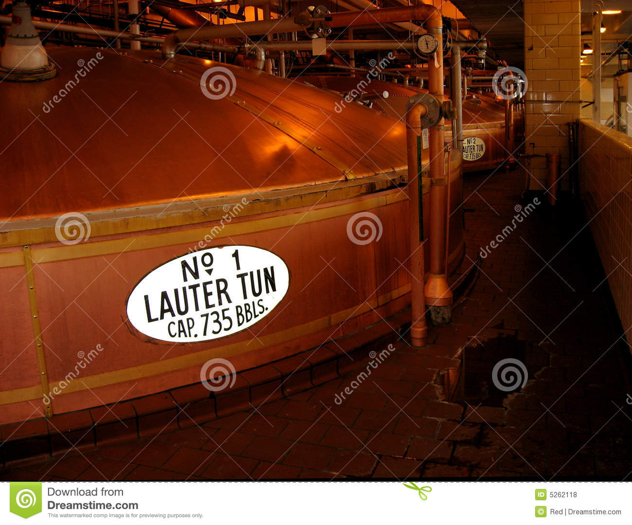 Sabmiller  This Large Copper Vessel In Milwaukee Wisconsin Brewery  A    