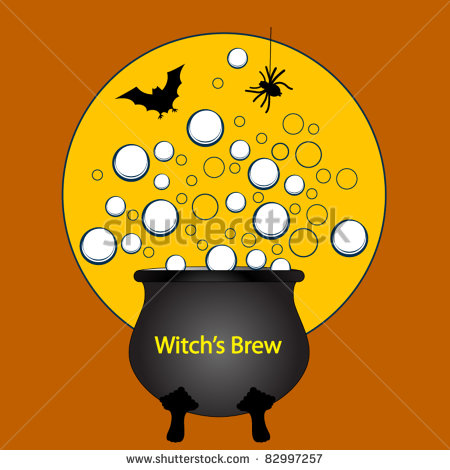 Witch Brew Clip Art Witch S Brew   Stock Vector