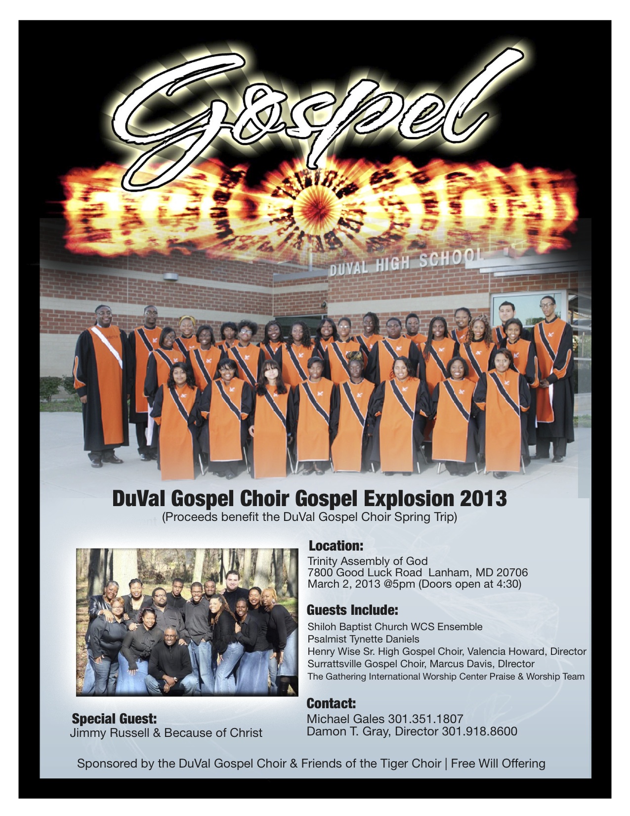 Duval High  Free  Gospel Explosion Concert   Spirit 1340