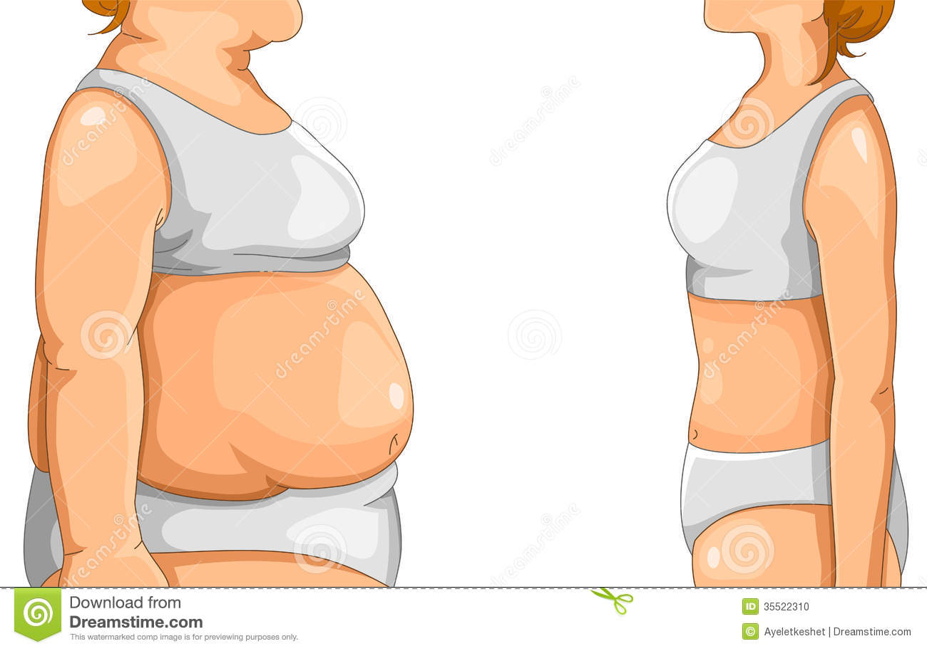 Fat And Thin Stock Photo   Image  35522310