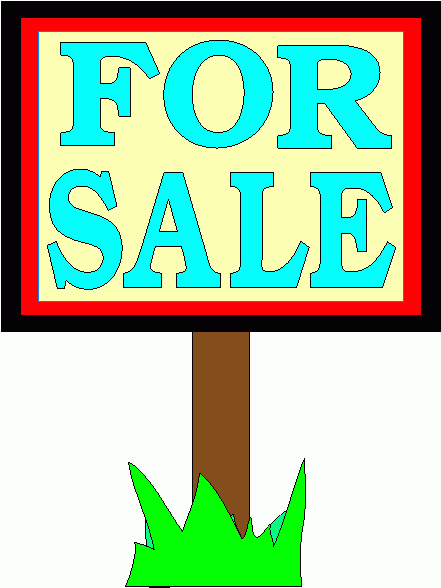 For Sale Sign 1 Clipart   For Sale Sign 1 Clip Art