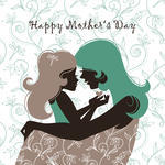 Happy Mother S Day Vector Image   Clipart Me