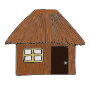 House Outline For Classroom   Therapy Use   Great Stick House Clipart