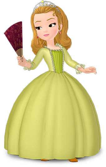 Image   Amberwithfan Png   Sofia The First Wiki