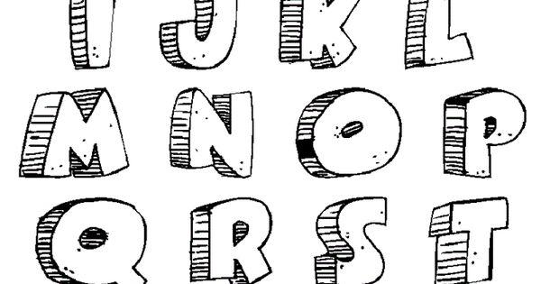 Letters A Z Picture By Caveman Design Fabian Tekenen Pinterest