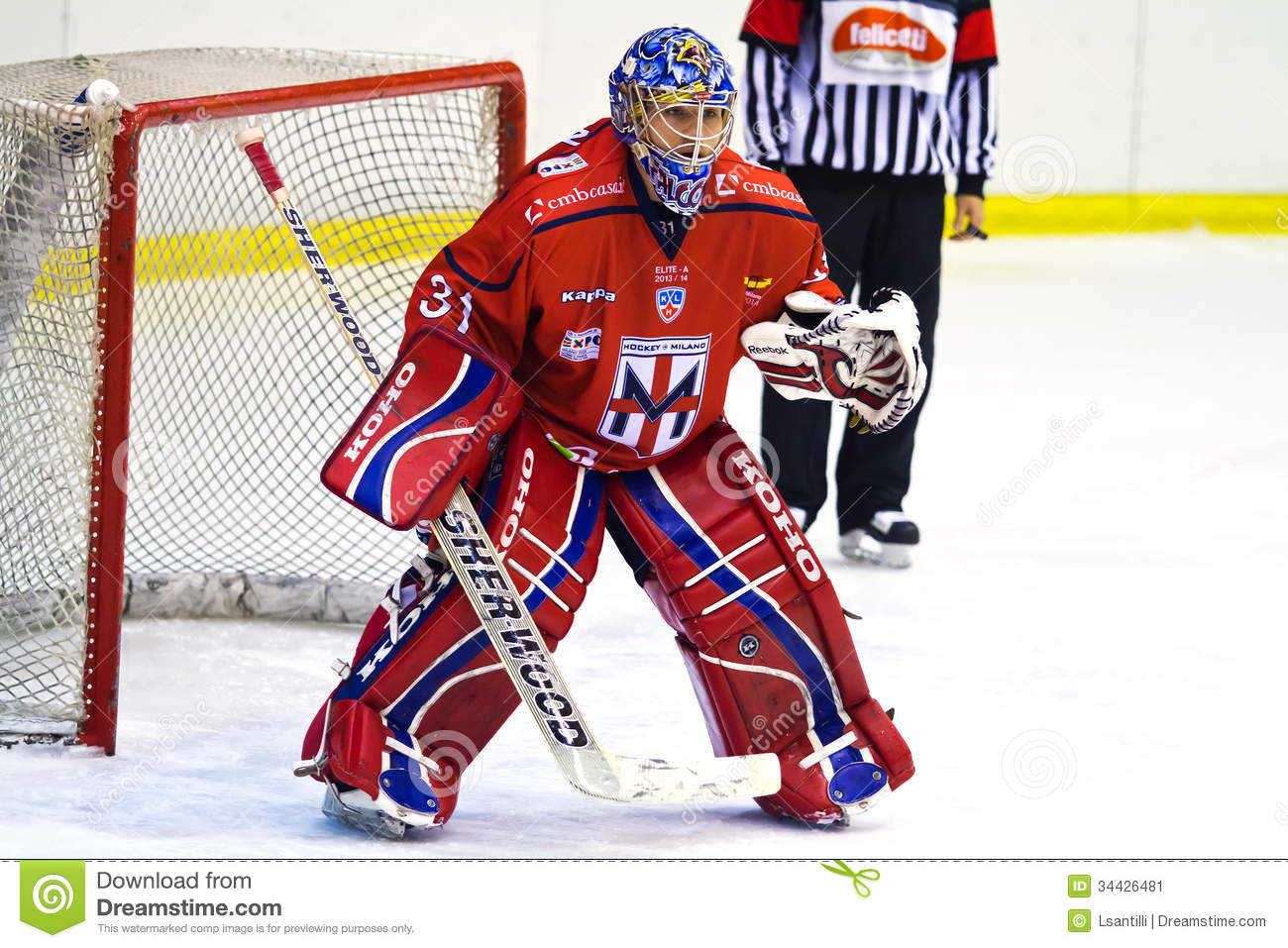 Milan Italy   Oct 10  Paul Dainton Of Hc Milano During A Game Against    