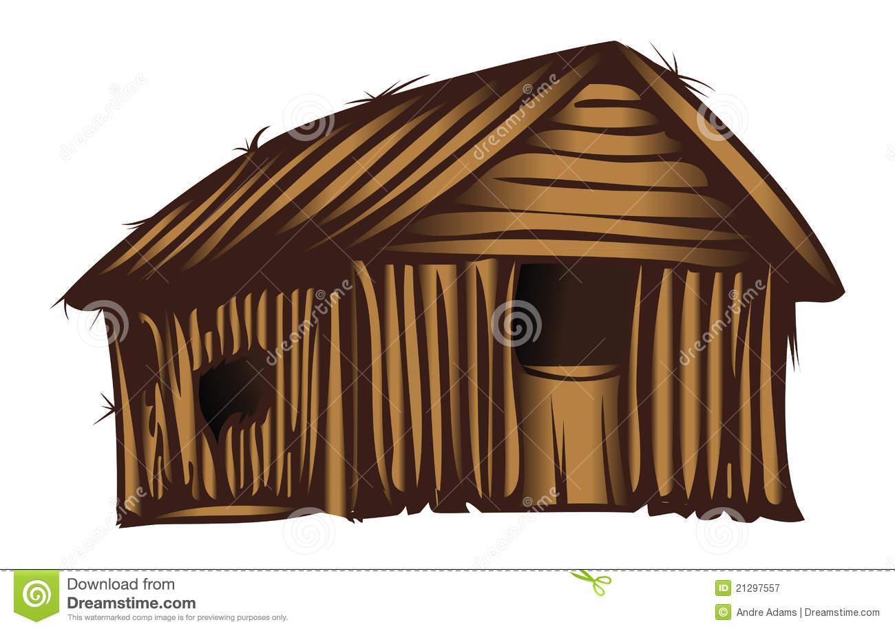 Straw House Clip Art Thatch House