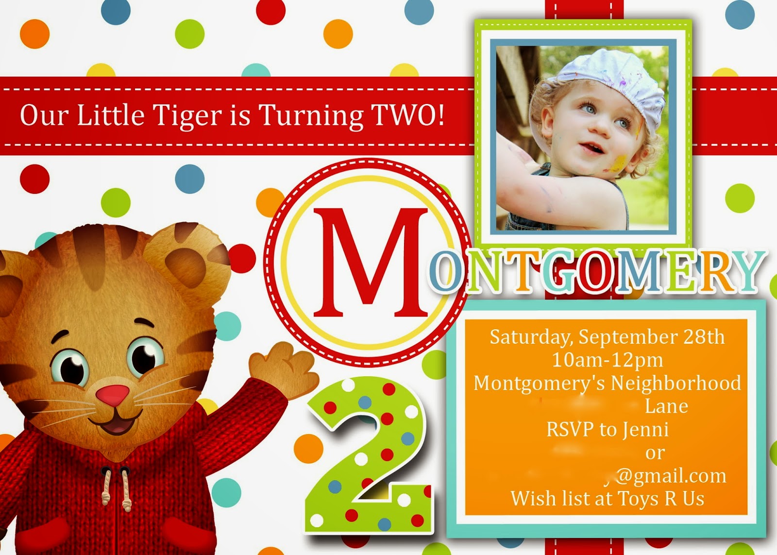 The Southern Front Door  Montgomery S Daniel Tiger 2nd Birthday Party