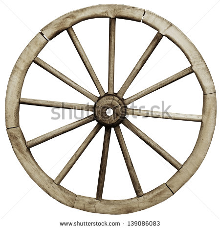 Wagon Wheel Clip Art