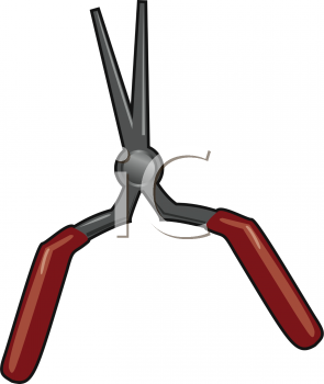 0511 0906 1716 3145 Needle Nose Pliers Clipart Image Jpg