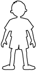 16 Outline Of A Body Shape Free Cliparts That You Can Download To You    