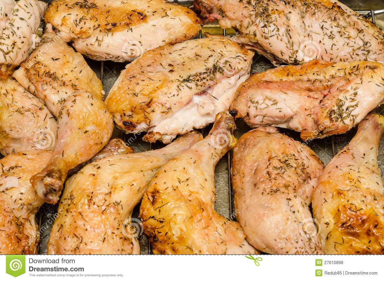 Baked Chicken Royalty Free Stock Photos   Image  27610898