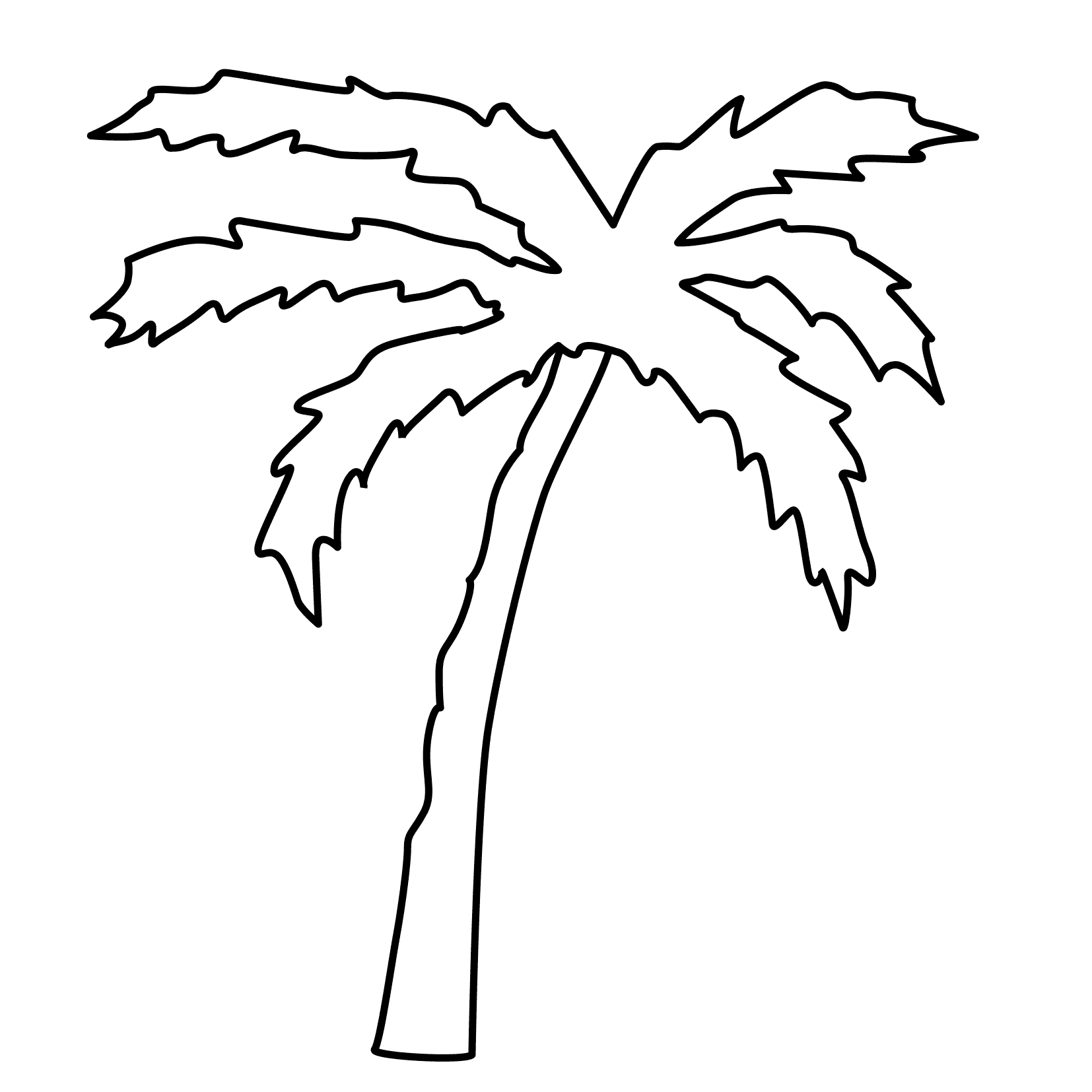 Coloring Pages Trees And Leaves  Free Downloads