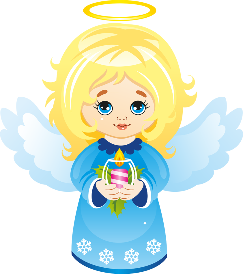 Cute Christmas Angel With Candle Clipart By Joeatta78