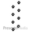 Dog Footprints Trail   Wildlife And Nature   Great Clipart For    