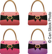 Handbag Vector Clip Art Eps Images  3116 Handbag Clipart Vector    