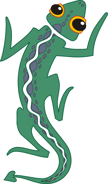 Lizard Clip Art 081810  Vector Clip Art   Free Clipart Images