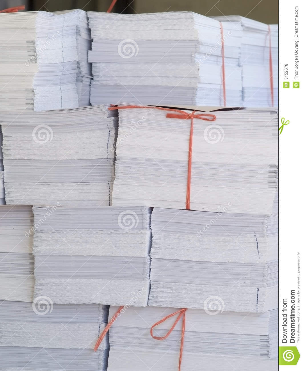 Royalty Free Stock Photos  Piles Of Paper