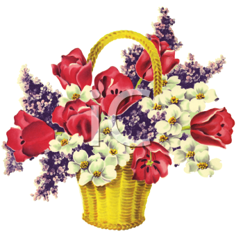 Royalty Free Tulip Clip Art Flower Clipart