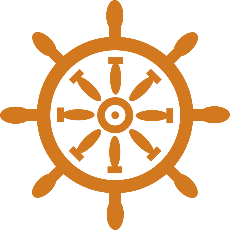 Ship Wheel Clip Art Captains Wheel