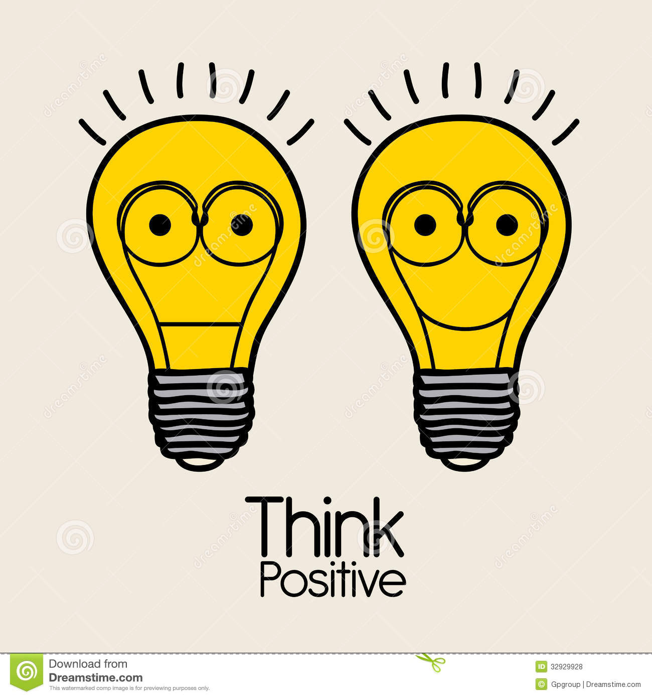 Think Positive Clipart Think Positive Royalty Free