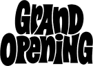Vector Art Clip Art Word Grand Opening Lettering Sign
